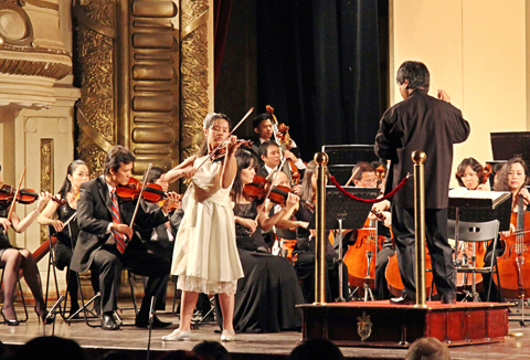 Đỗ Phương Nhi, Tài năng violin, Hòa nhạc, Sự kiện âm nhạc