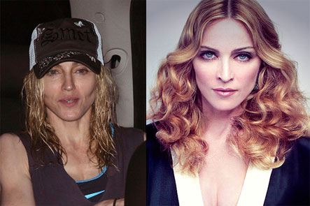 Mỹ nhân Hollywood, Chuyện của sao, Sao quảng cáo, Công nghệ photoshop