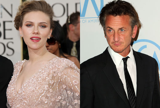 Scarlett Johansson, Sean Penn, Sao Hollywood, Chuyện tình sao, Chuyện của sao