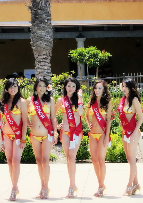 Phan Thị Mơ, Miss Asia USA 2011, Hoa hậu thế giới người Việt, Ảnh đẹp hoa hậu