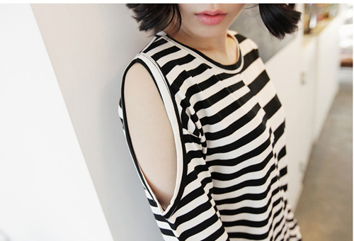 Áo phông lệch vai, Thời trang teen, Áo pull, Thời trang mùa hè, Thời trang