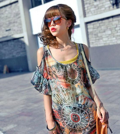 Áo phông lệch vai, Thời trang teen, Áo pull, Thời trang mùa hè, Thời trang