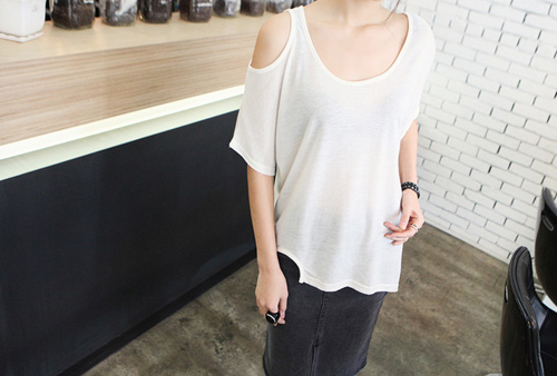 Áo phông lệch vai, Thời trang teen, Áo pull, Thời trang mùa hè, Thời trang