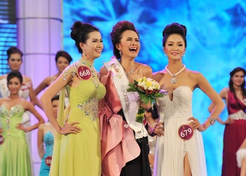 Cuộc thi sắc đẹp, Hoa hậu Việt Nam, Diễm Hương, Thùy Lâm, Ngọc Hân