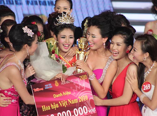 Cuộc thi sắc đẹp, Hoa hậu Việt Nam, Diễm Hương, Thùy Lâm, Ngọc Hân