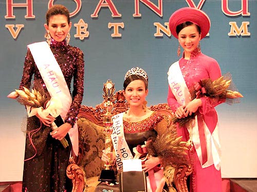 Cuộc thi sắc đẹp, Hoa hậu Việt Nam, Diễm Hương, Thùy Lâm, Ngọc Hân