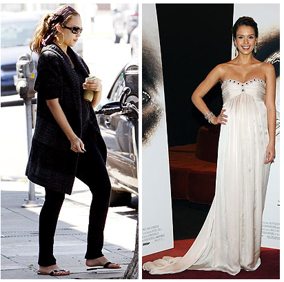 Jessica Alba, Thời trang sao, Váy bầu, Mặc đẹp, Tư vấn thời trang, Thời trang