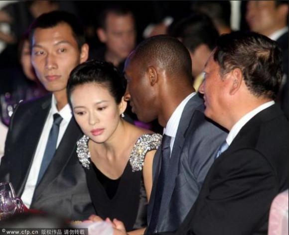 Chương Tử Di, Sao Hoa ngữ, Chuyện của sao, Kobe Bryant