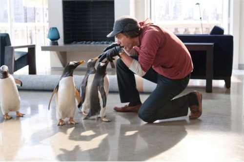 Jim Carrey, Bầy cánh cụt nhà Popper, Mr. Popper’s Penguins, Phim hài, Phim chiếu rạp