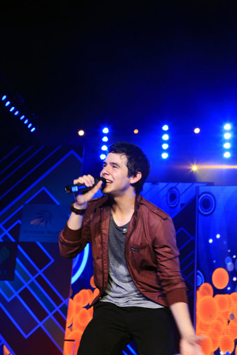 Idol Music Event 2011, David Archuleta, Á quân American Idol, Hồ Ngọc Hà, Văn Mai Hương, Uyên Linh, Noo Phước Thịnh