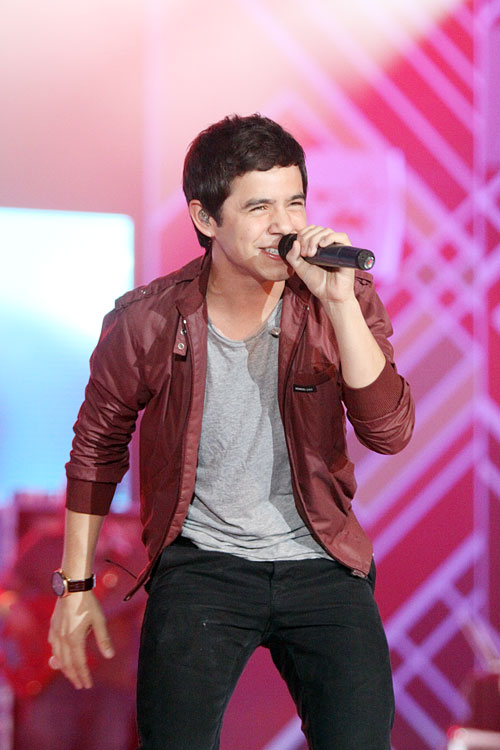 Idol Music Event 2011, David Archuleta, Á quân American Idol, Sao ca nhạc, Sao lưu diễn