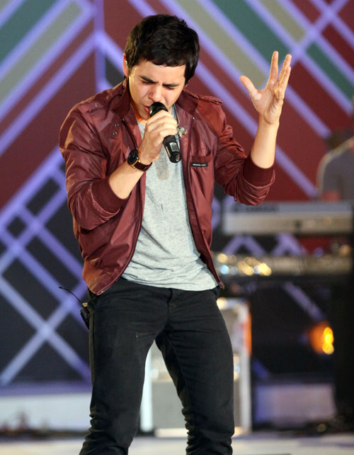 Idol Music Event 2011, David Archuleta, Á quân American Idol, Sao ca nhạc, Sao lưu diễn