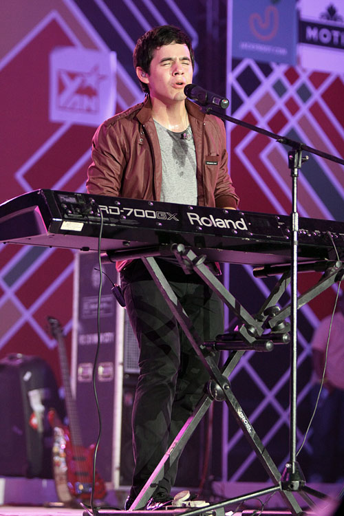 Idol Music Event 2011, David Archuleta, Á quân American Idol, Sao ca nhạc, Sao lưu diễn