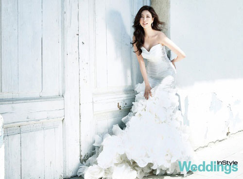 Hoa hậu Hàn Quốc, Kim Sa Rang, Secret Garden, Ảnh đẹp của sao, Sao Hàn, Instyle Wedding