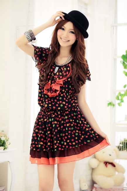 Váy chiffon, Váy voan, Thời trang teen, Thời trang mùa hè, Thời trang