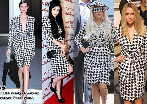 Thời trang sao Hoa ngữ, Salvatore Ferragamo, Phạm Băng Băng, Lady Gaga, Đụng hàng, Thời trang
