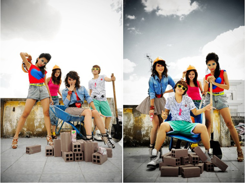 Thời trang sắc màu, Sáng Bừng Sức Sống, Thời trang teen, Color block, Thời trang