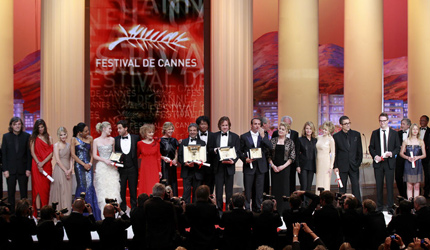 The tree of life, Cây đời, LHP Cannes, Brad Pitt, Giải thưởng Cành cọ vàng
