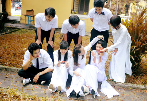 Bảo Trân, Áo dài trắng, Áo dài, Thời trang teen, Thời trang