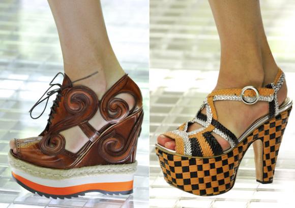 Xu hướng giày dép, Giày dép, Giày đế xuồng, Boot thấp cổ, Sandal, Bộ sưu tập giày