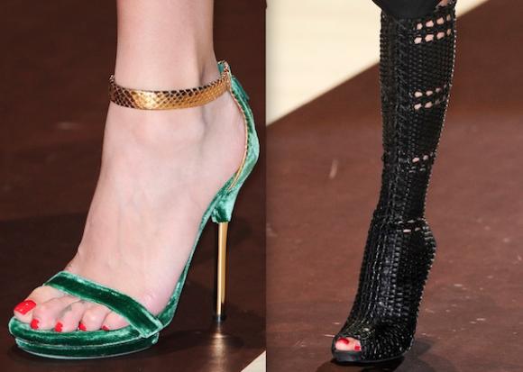 Xu hướng giày dép, Giày dép, Giày đế xuồng, Boot thấp cổ, Sandal, Bộ sưu tập giày