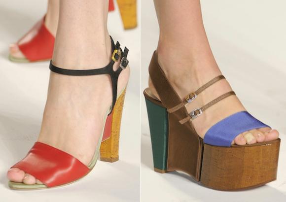 Xu hướng giày dép, Giày dép, Giày đế xuồng, Boot thấp cổ, Sandal, Bộ sưu tập giày