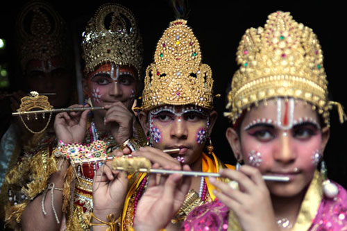 Sự kiện ảnh, Đạo Hindu, Văn hóa, Lễ hội, Ảnh đẹp, Lễ Janmashtami, Sự kiện