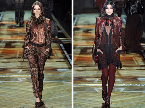 Roberto Cavalli, Bộ sưu tập thời trang, Thời trang thu đông, Thời trang