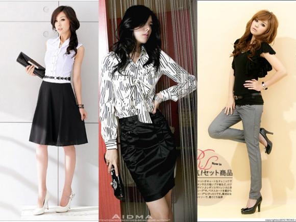 Chân váy bút chì, Quần âu, Thời trang công sở, Sơ mi nữ, Thời trang