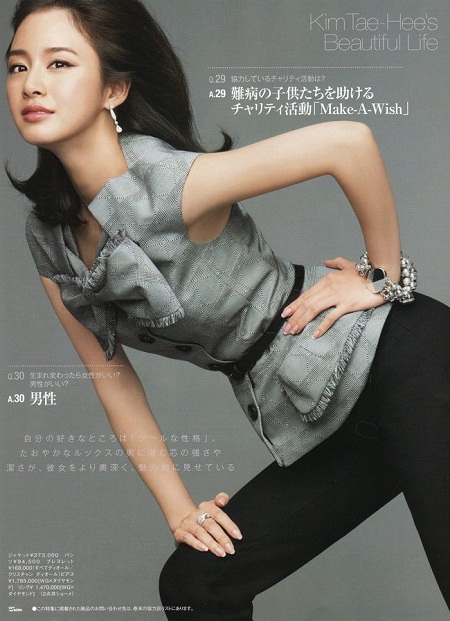 Kim Tae Hee, Sao Hàn, Mỹ nữ Hàn, Boku to Star no 99 Nichi, Ảnh đẹp của sao
