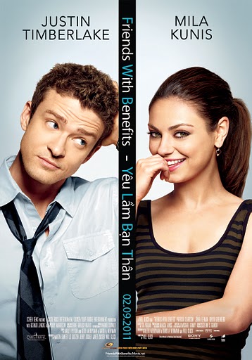 Mila Kunis, Justin Timberlake, Friends with benefits, Yêu lầm bạn thân, Phim hài