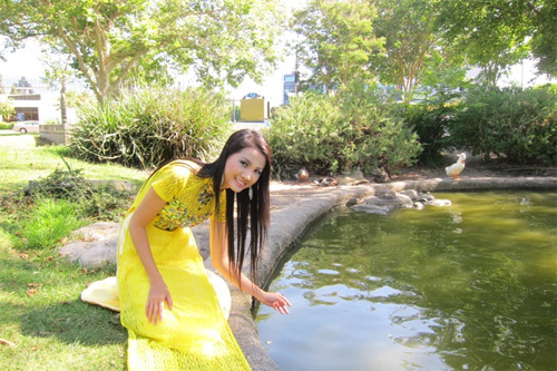 Phan Thị Mơ, Hoa hậu thế giới người Việt, Miss Asia USA, Áo dài Việt, Ảnh đẹp hoa hậu