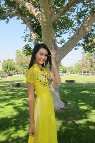 Phan Thị Mơ, Hoa hậu thế giới người Việt, Miss Asia USA, Áo dài Việt, Ảnh đẹp hoa hậu