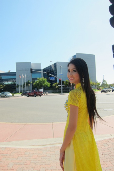 Phan Thị Mơ, Hoa hậu thế giới người Việt, Miss Asia USA, Áo dài Việt, Ảnh đẹp hoa hậu