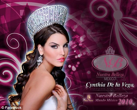 Cynthia de la Vega, Hoa hậu Mexico, Scandal, Tước vương miện