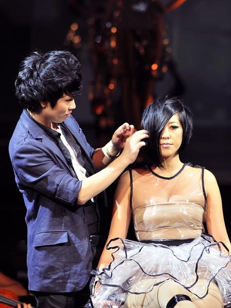 Davines Hair Show 2011, Hair show, Hồ Ngọc Hà, Thanh Hằng, Hà Anh, Ngọc Quyên, Thời trang tóc, Tóc đẹp