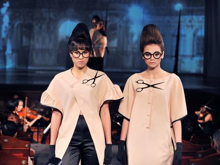 Davines Hair Show 2011, Hair show, Hồ Ngọc Hà, Thanh Hằng, Hà Anh, Ngọc Quyên, Thời trang tóc, Tóc đẹp
