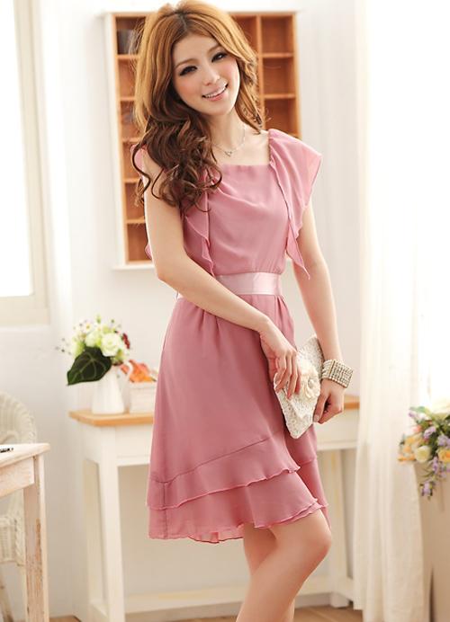 Thời trang dạo phố, Váy liền, Váy xếp ly, Thời trang, Xu hướng thời trang, Thời trang teen, Váy bèo nhún