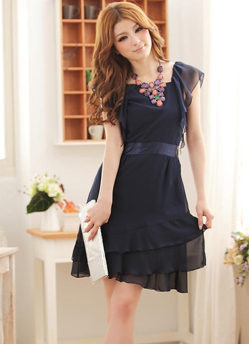 Thời trang dạo phố, Váy liền, Váy xếp ly, Thời trang, Xu hướng thời trang, Thời trang teen, Váy bèo nhún