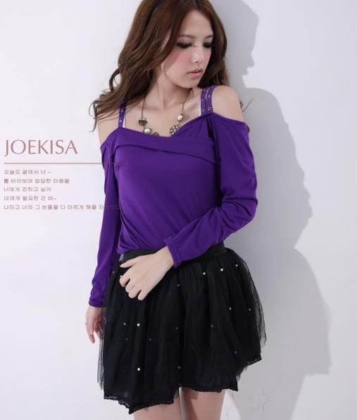 Áo lệch vai, Áo pull, Thời trang teen, Thời trang mùa thu, Thời trang