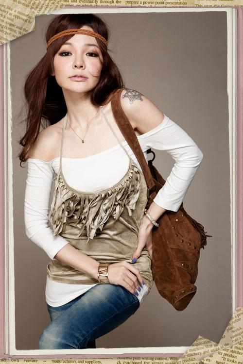 Áo lệch vai, Áo pull, Thời trang teen, Thời trang mùa thu, Thời trang
