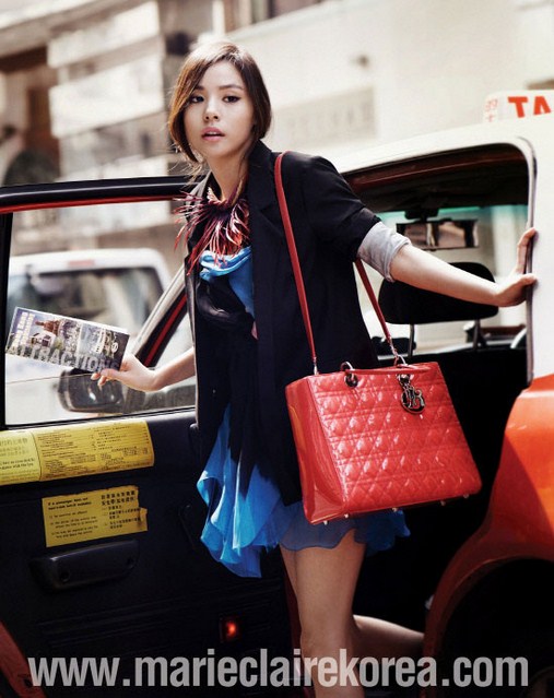 Túi xách Lady Dior, Min Hyo Rin, Túi xách, Phụ kiện, Tạp chí Marie Claire, Túi hàng hiệu