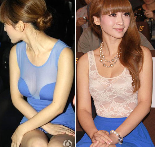 Liễu Nham, Họa bích, Váy trắng, Mỹ nhân Hoa ngữ, Thời trang sao, Thời trang