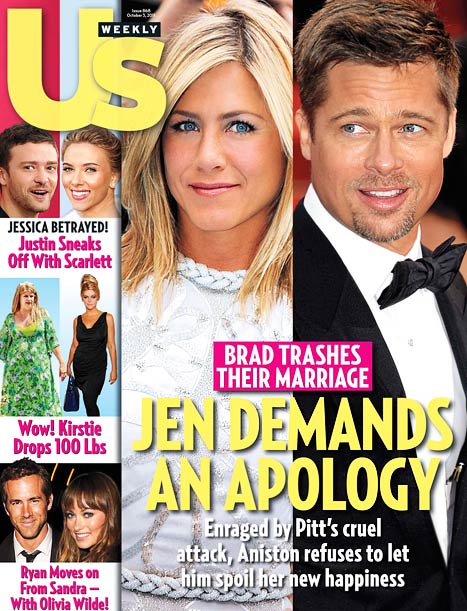 Brad Pitt, Jennifer Aniston, Angelina Jolie, Sao Hollywood, Chuyện của sao