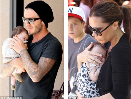 David Beckham, Victoria Beckham, Gia đình sao, Chuyện của sao, Chuyện tình sao
