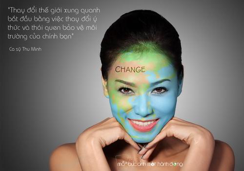 Hoàng Thùy Linh, Thu Minh, Uyên Linh, Văn Mai Hương, Mỗi bức ảnh một hành động, Đại sứ môi trường