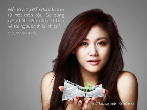 Hoàng Thùy Linh, Thu Minh, Uyên Linh, Văn Mai Hương, Mỗi bức ảnh một hành động, Đại sứ môi trường