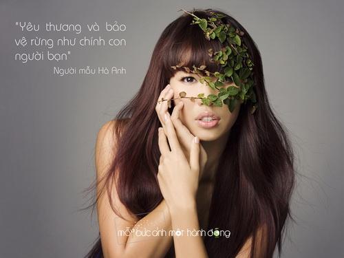 Hoàng Thùy Linh, Thu Minh, Uyên Linh, Văn Mai Hương, Mỗi bức ảnh một hành động, Đại sứ môi trường