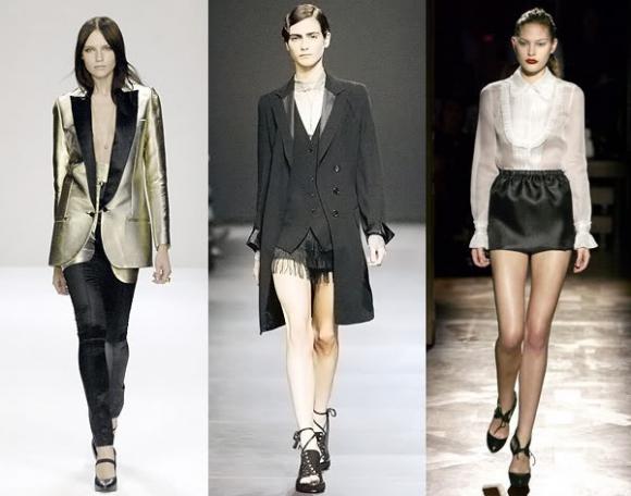 Xu hướng tuxedo, Xu hướng thời trang, Áo vest nữ, Sao Hollywood, Thời trang
