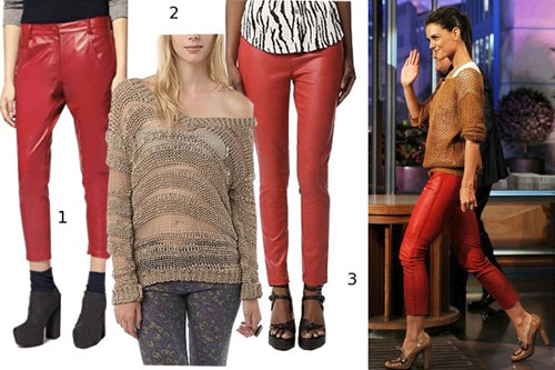 Jeans đỏ, Quần màu đỏ, Jeans, Quần bò, Xu hướng thời trang, Thời trang, Mốt